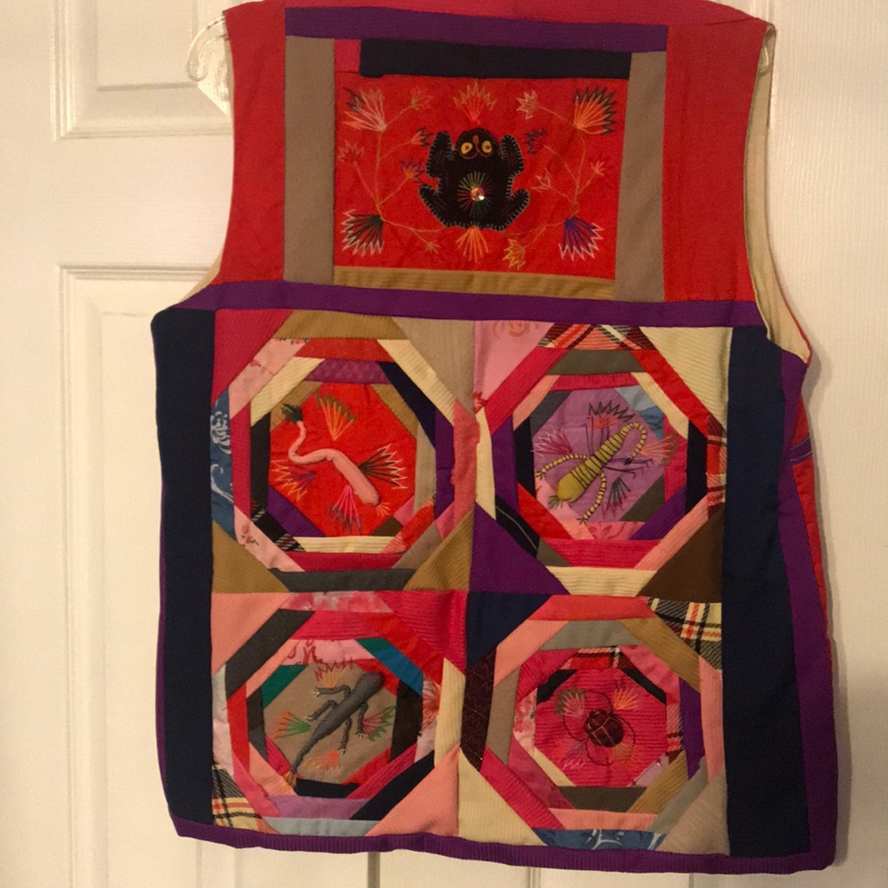 Vest Creature Colorful Vest Size L